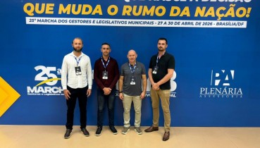 Comitiva da C�mara de Ibia�� participa da 25� Marcha dos Gestores e Legislativos Municipais, em Bras�lia