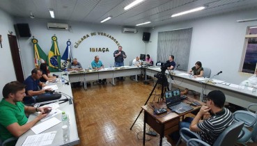 Vereadores aprovam melhoramentos em ruas e avenida de Ibiaçá